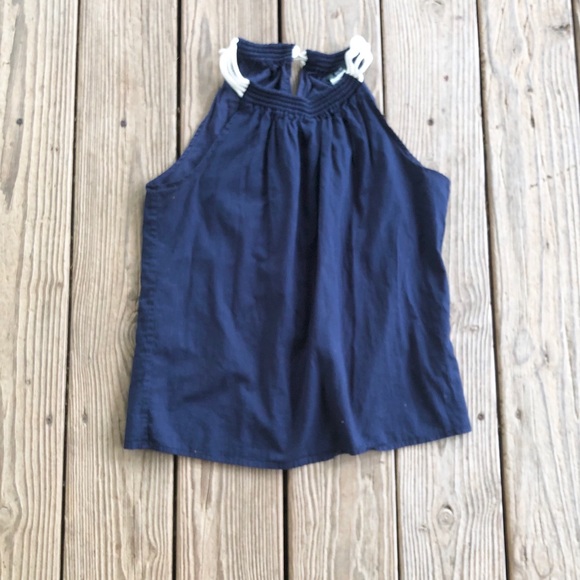 ❤️ J. Crew Navy Top ❤️❤️ - Picture 1 of 5